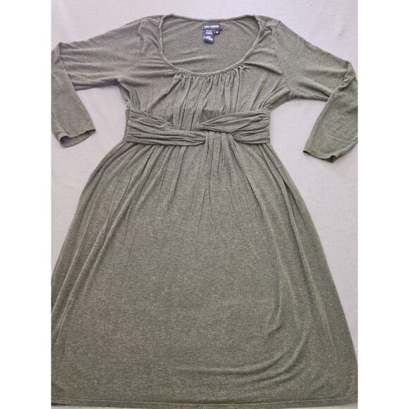 Max Edition Dresses & Skirts - Max Edition Womens Dress Medium Green 3/4 Sleeve Mid Length Dress